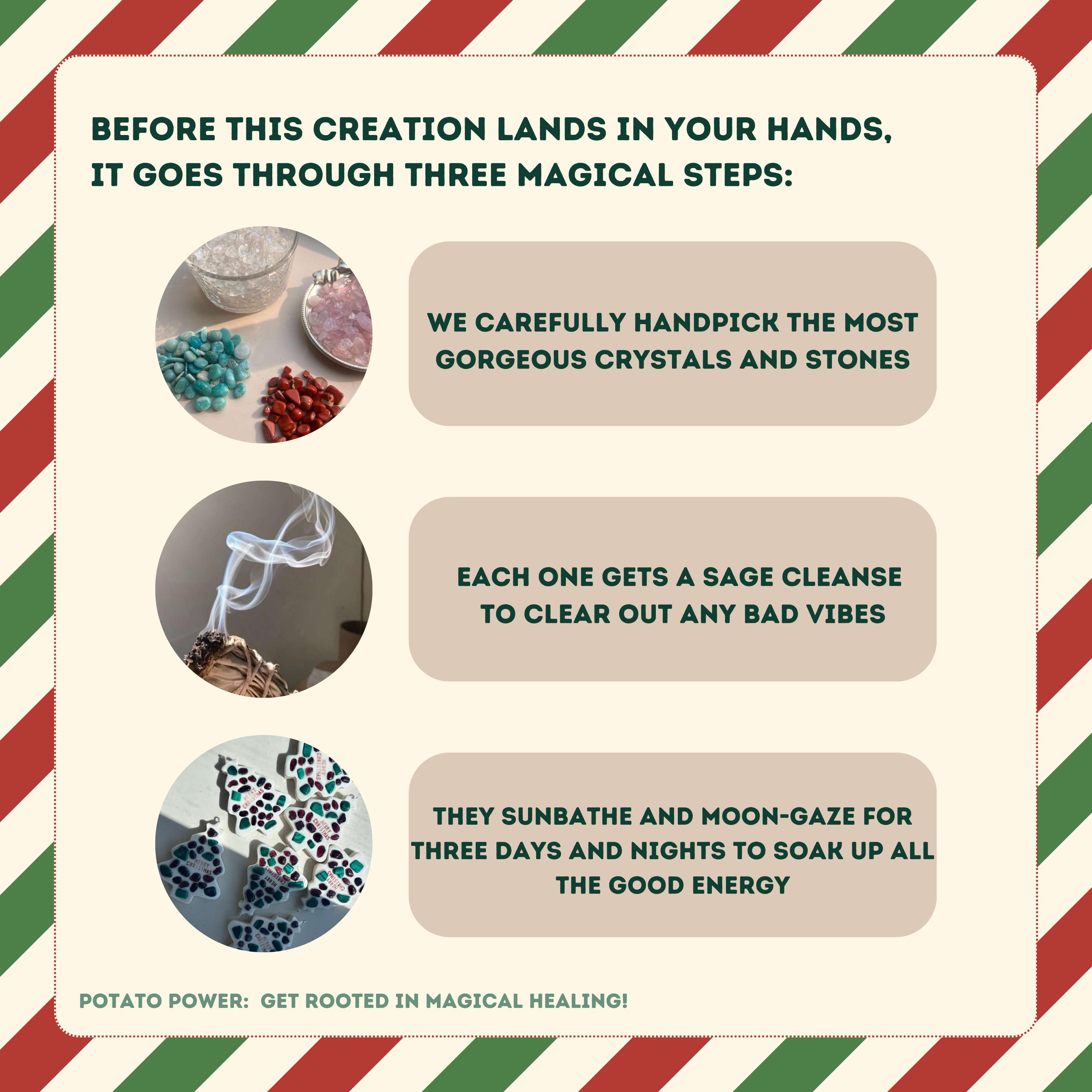 (Buy More Save More)  Unique Handmade Christmas Tree Ornament