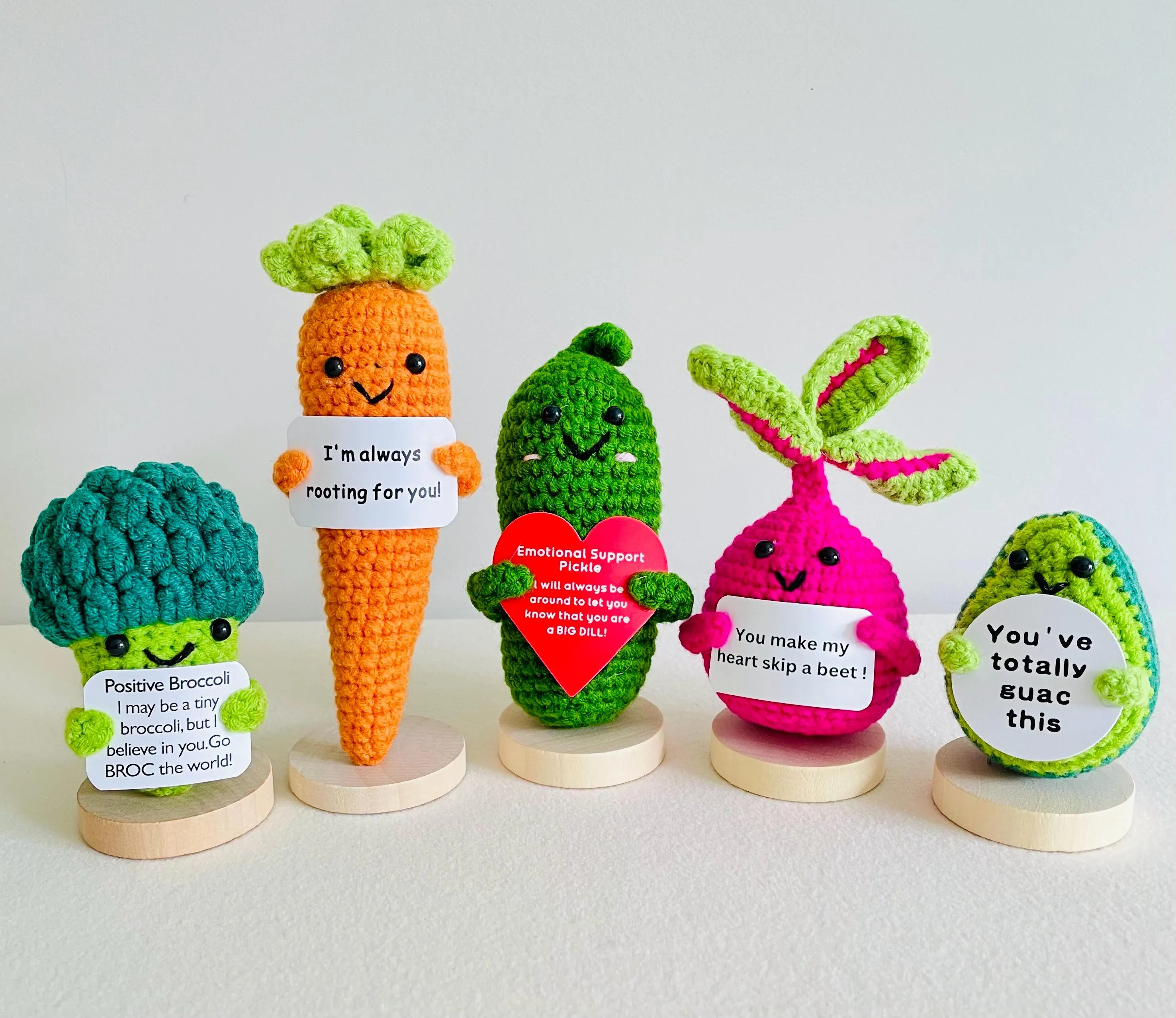 ✨ Emotional Support Crochet Animals - Handmade & Heartwarming ✨