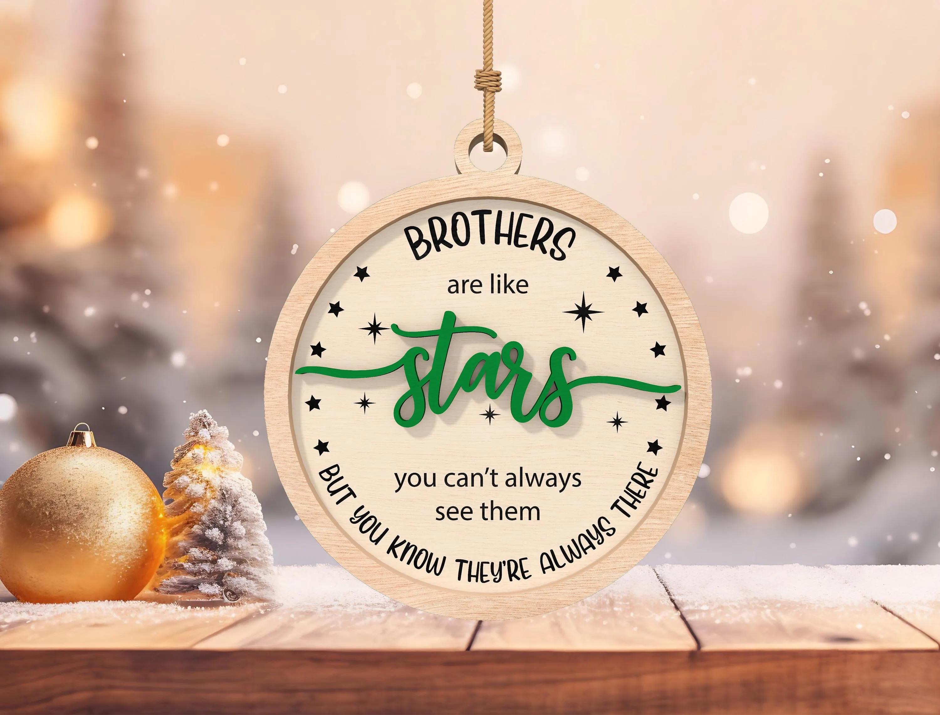 ✨ Best Friend Christmas Ornaments - A Fun & Heartfelt Gift ✨