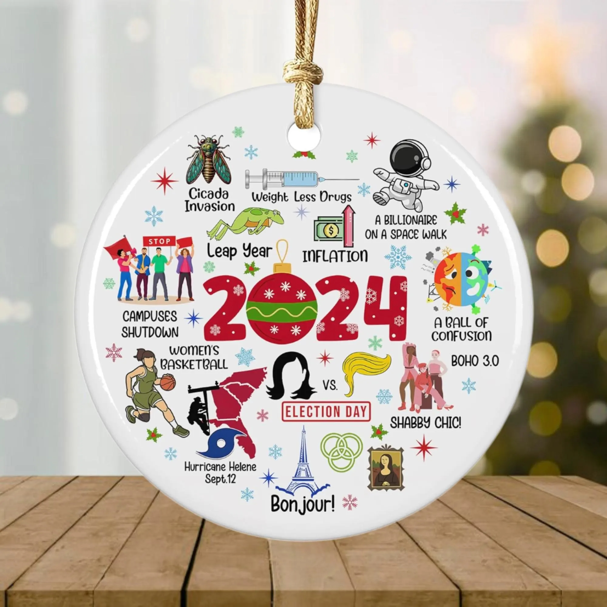 ✨Notable Events 2024 Christmas Ornament✨