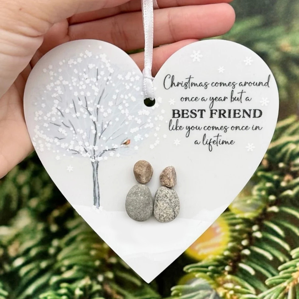 ✨Christmas Pebble Friendship Keepsake Gift✨