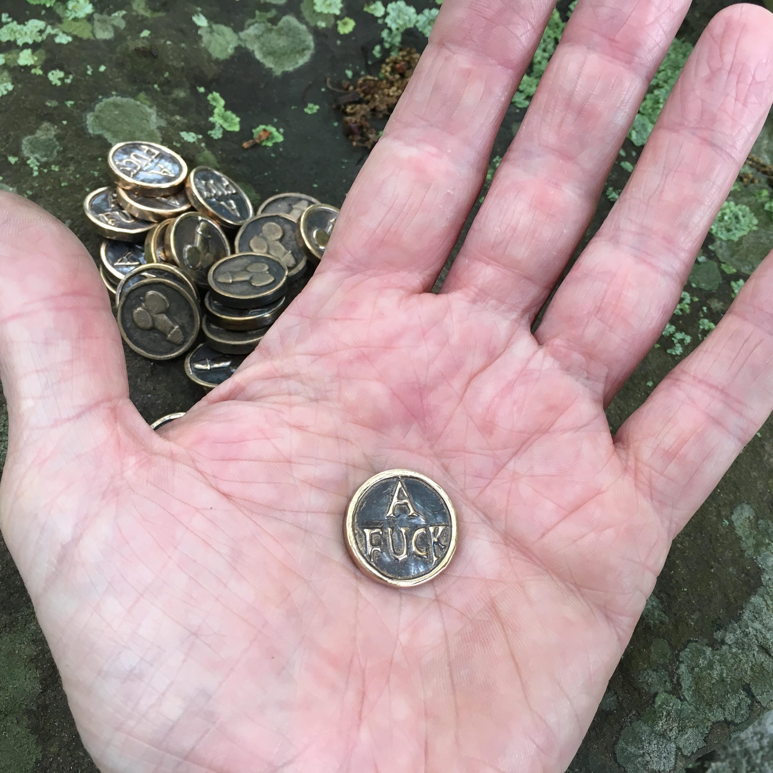 Handmade Funny F*ck Coins