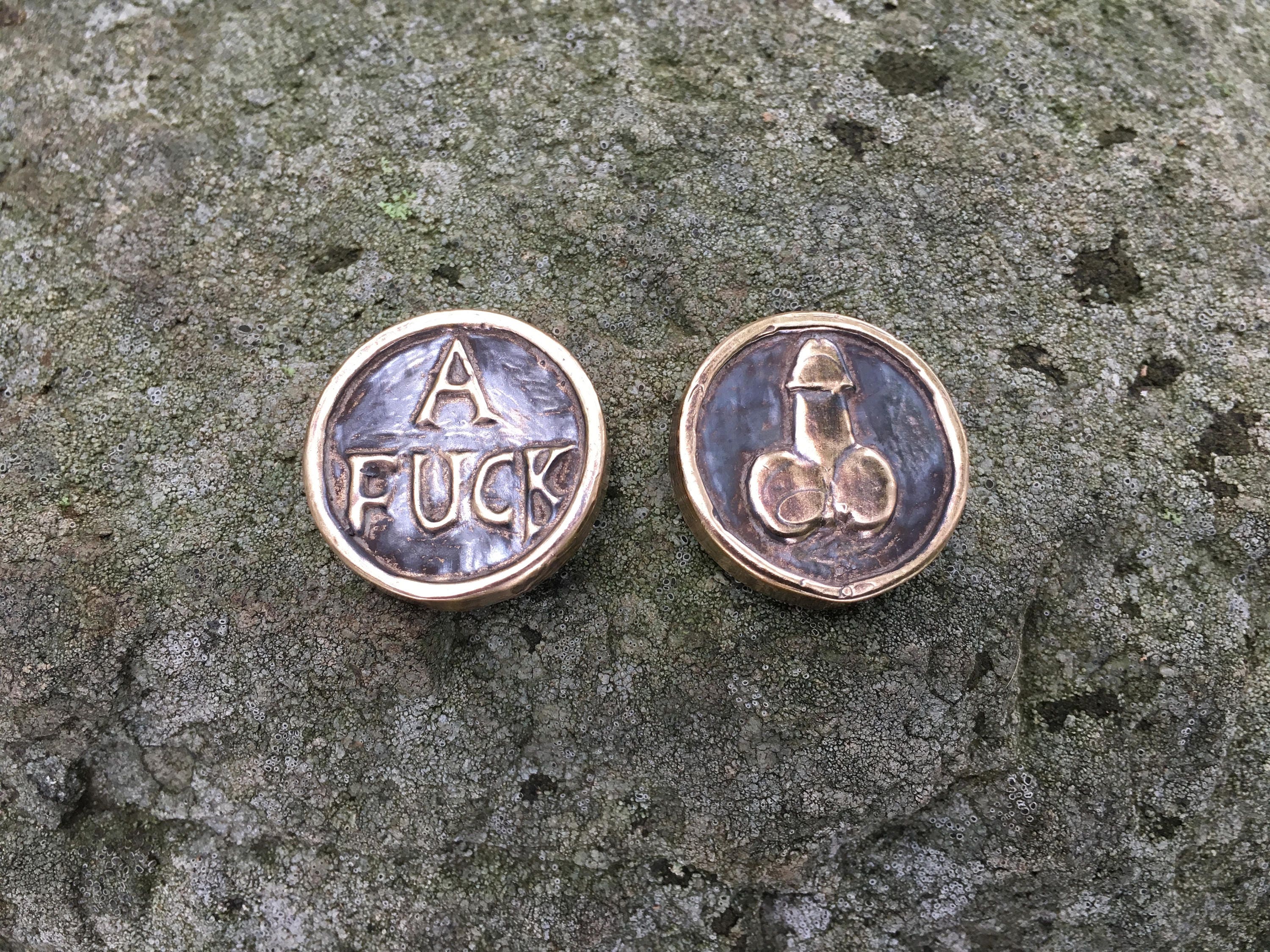 Handmade Funny F*ck Coins