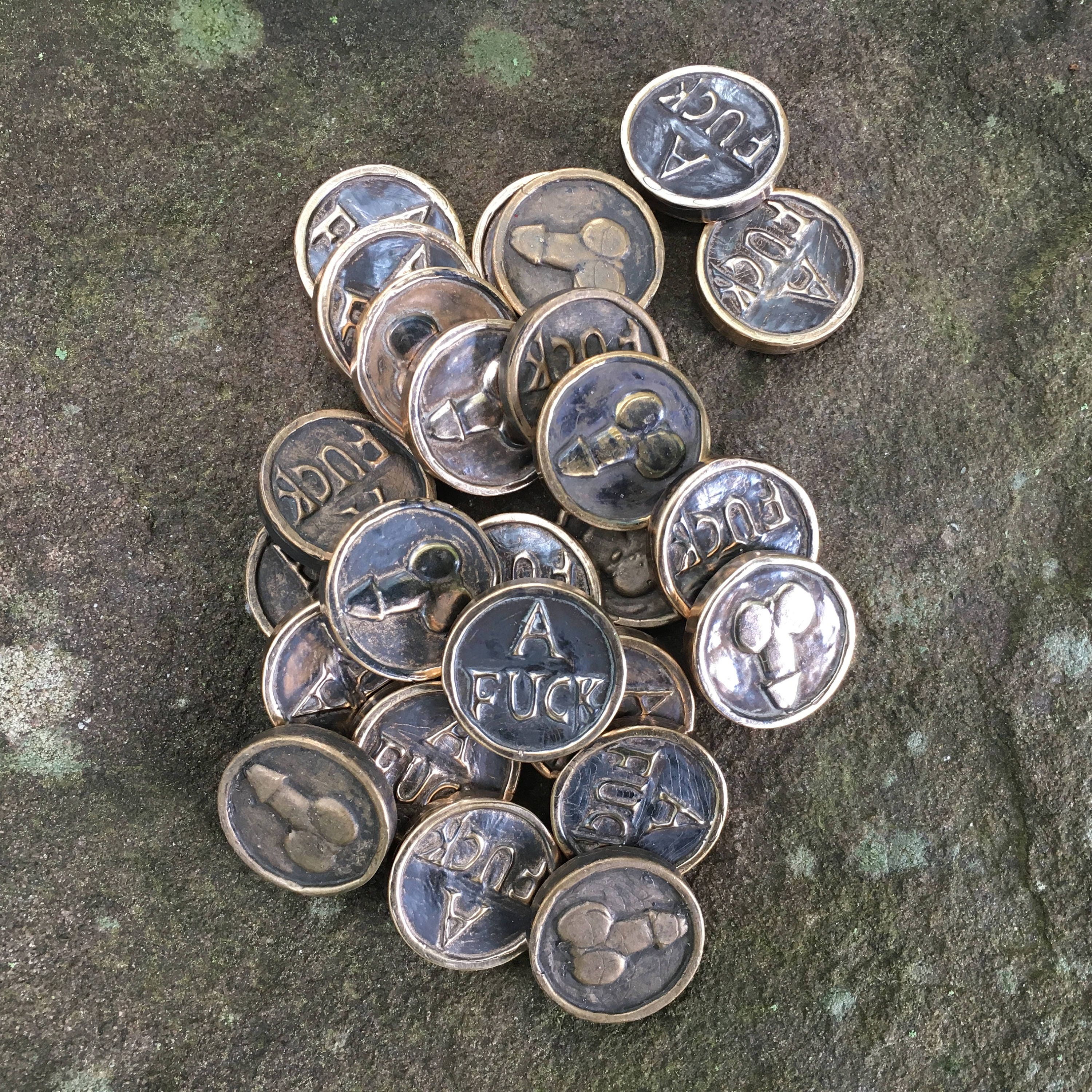 Handmade Funny F*ck Coins