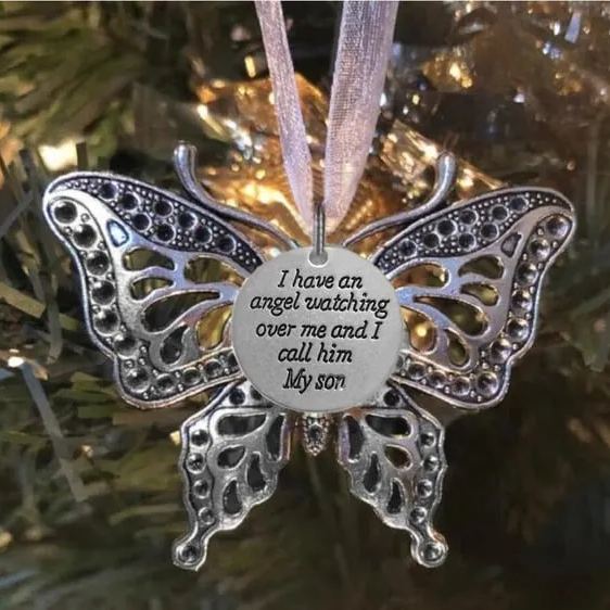 ❤️Carving Butterfly Memorial Family Pendant