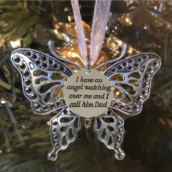 ❤️Carving Butterfly Memorial Family Pendant