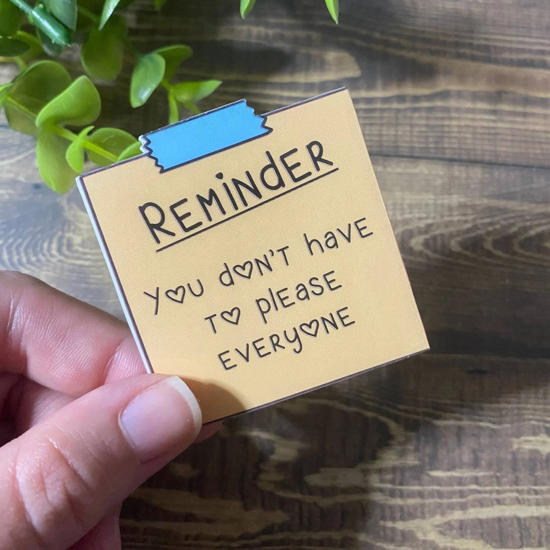 Mental Health Sticky Note Stickersset of 12