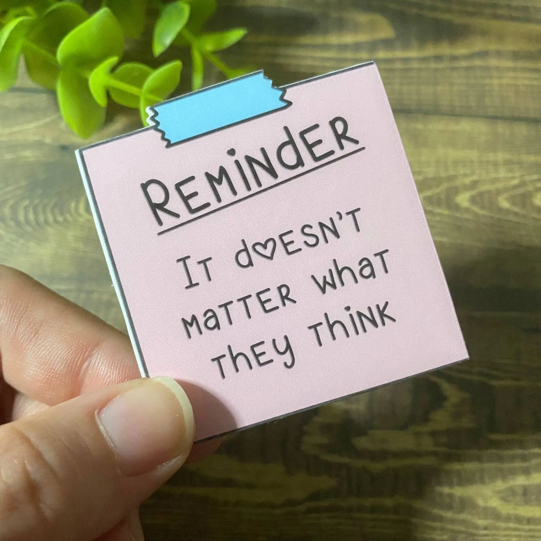 Mental Health Sticky Note Stickersset of 12