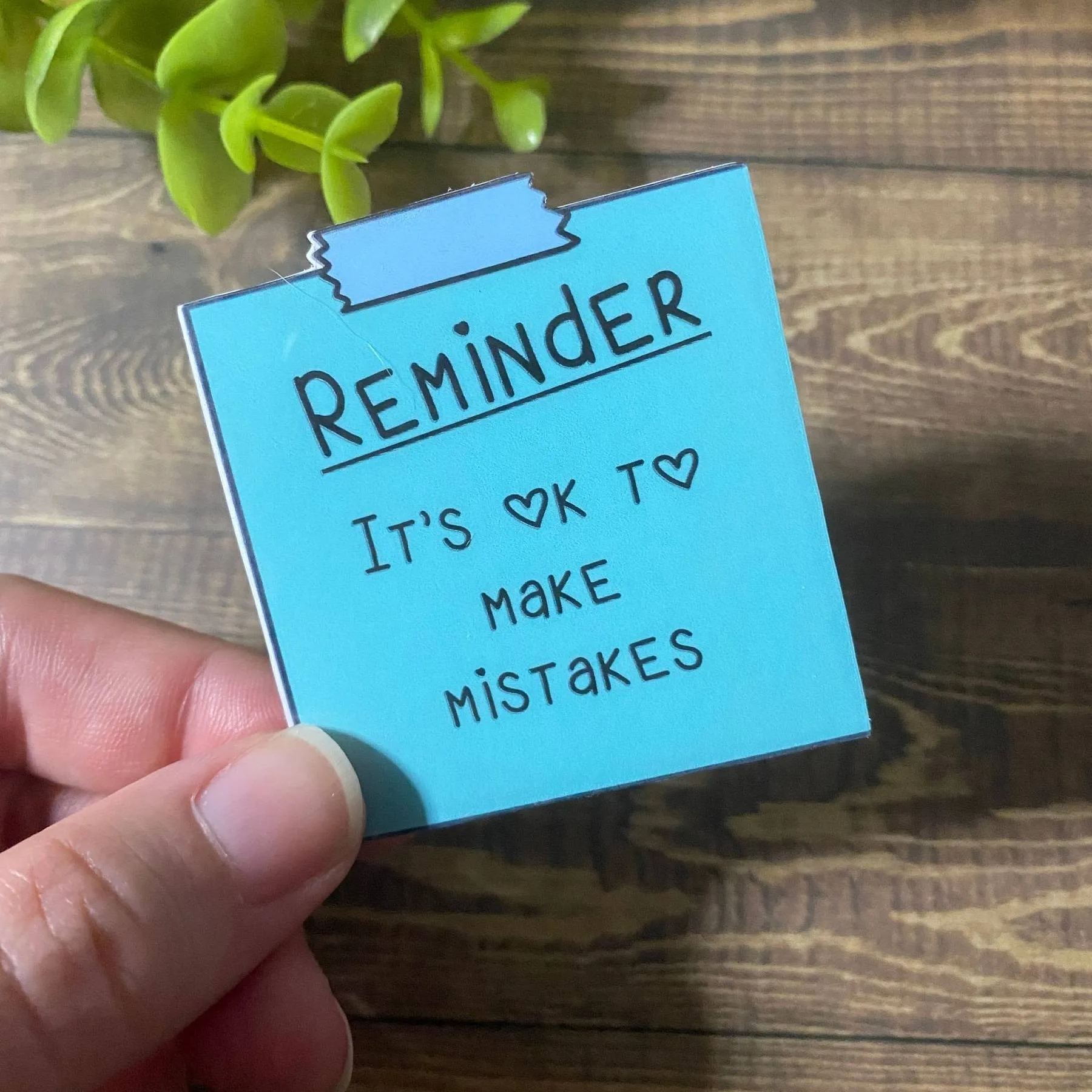 Mental Health Sticky Note Stickersset of 12