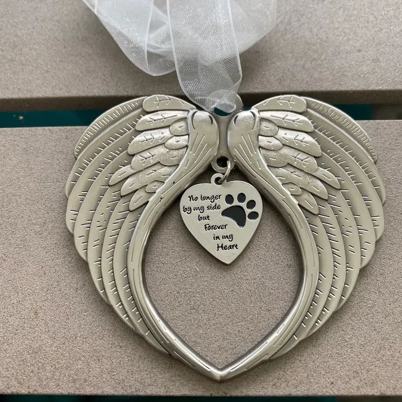 Angel Wings Memorial Ornament Gift