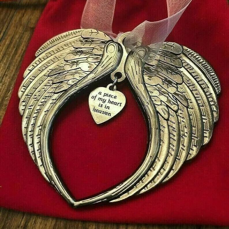Angel Wings Memorial Ornament Gift