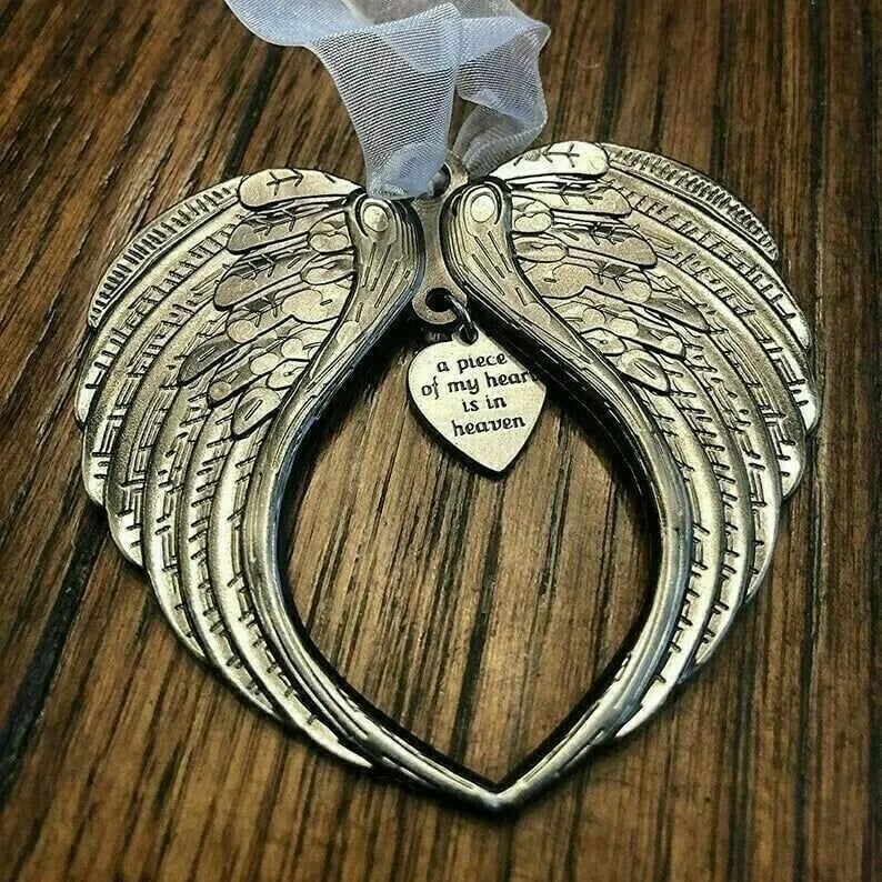 Angel Wings Memorial Ornament Gift