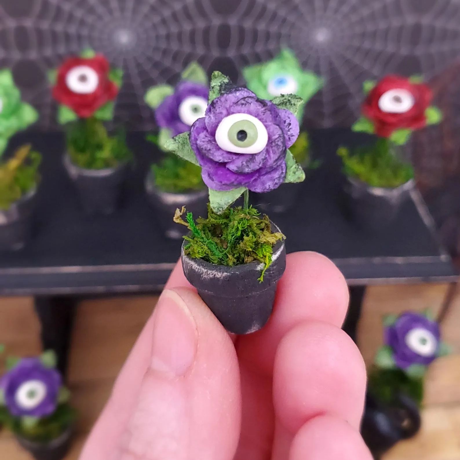 Handmade Funny Eyeball Plant
