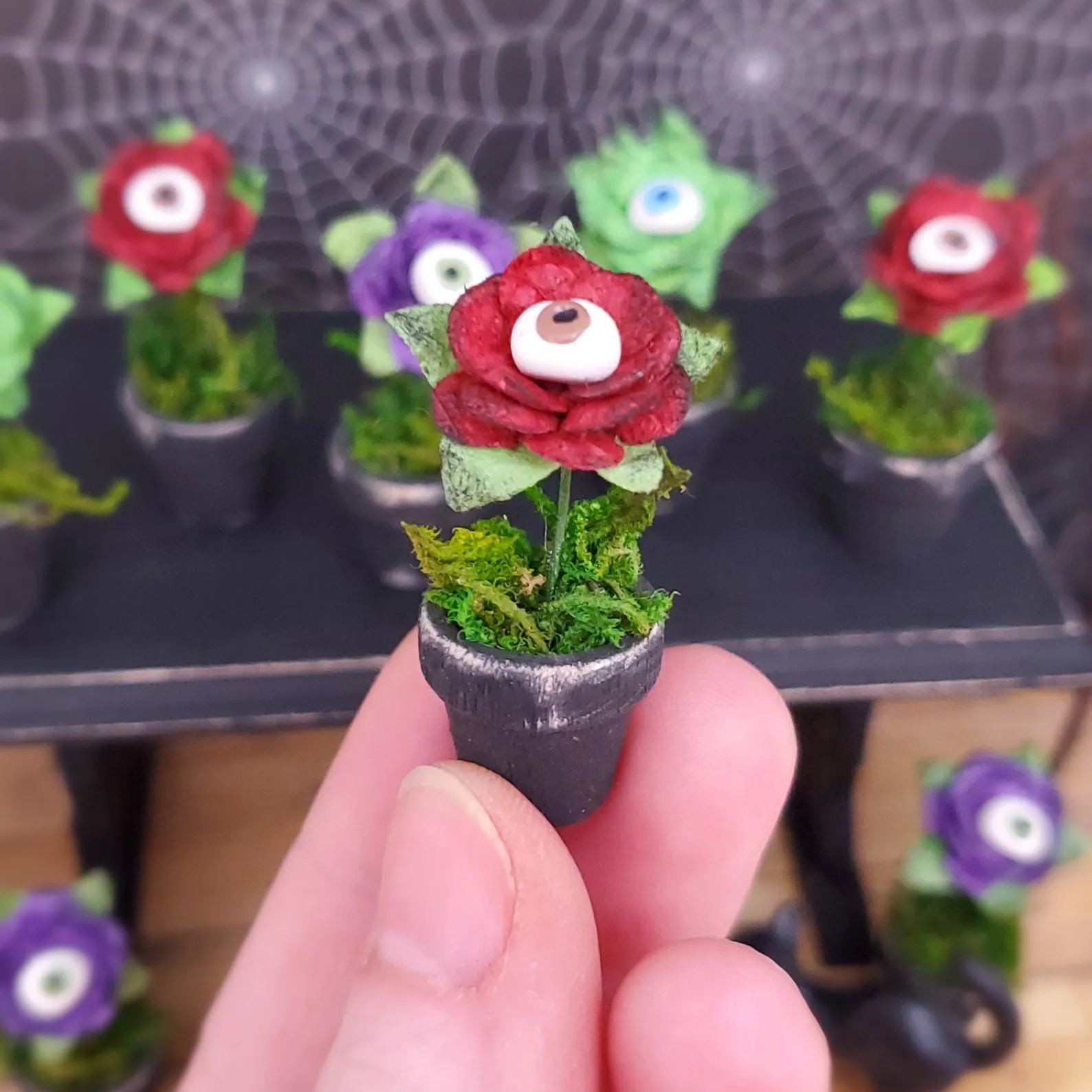 Handmade Funny Eyeball Plant