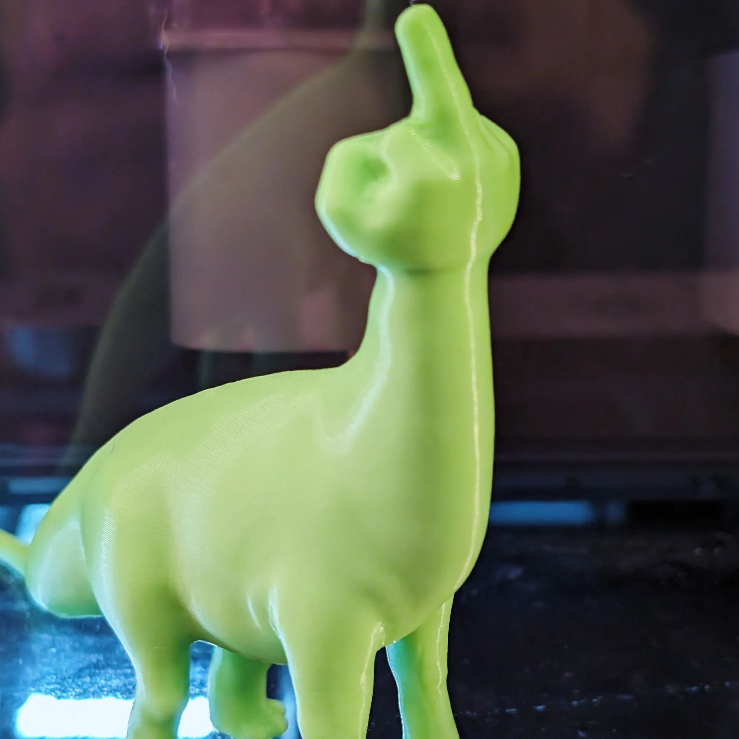 🦖 F*U-Asaurus - Funny 3D Printed Middle Finger Dinosaur 🦖