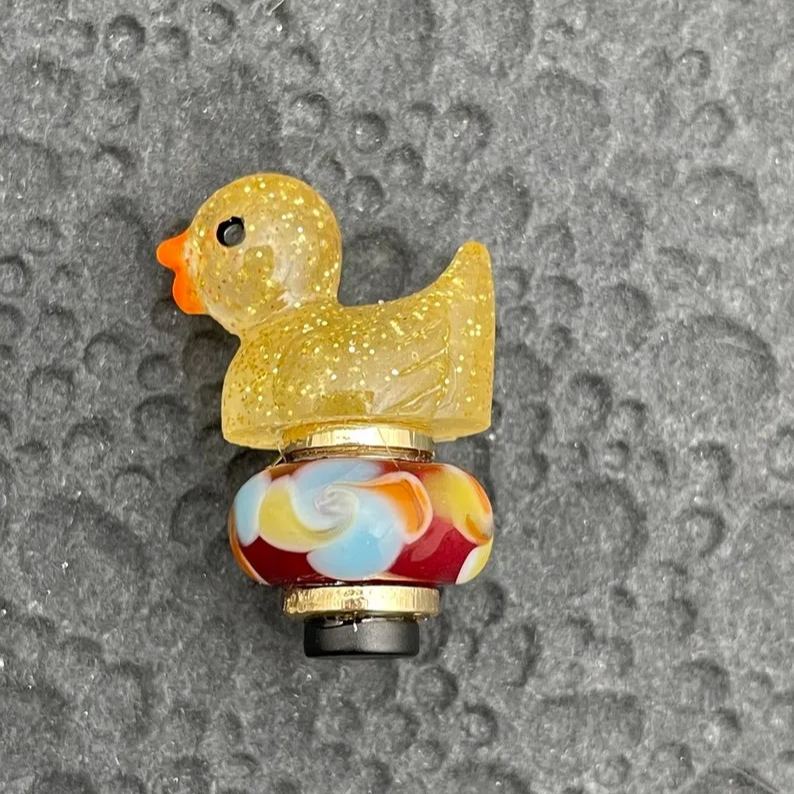 Magnetic Glitter Duck Hinge Topper