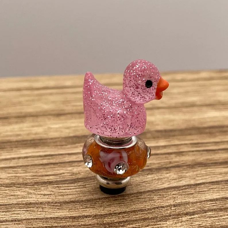 Magnetic Glitter Duck Hinge Topper