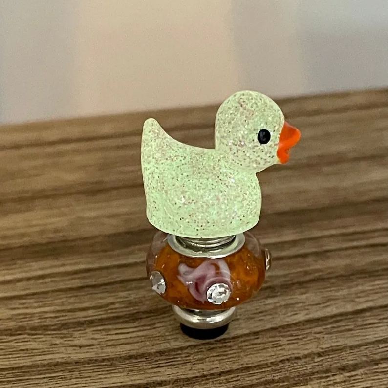 Magnetic Glitter Duck Hinge Topper