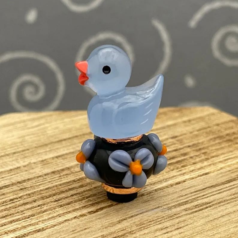 Magnetic Glitter Duck Hinge Topper