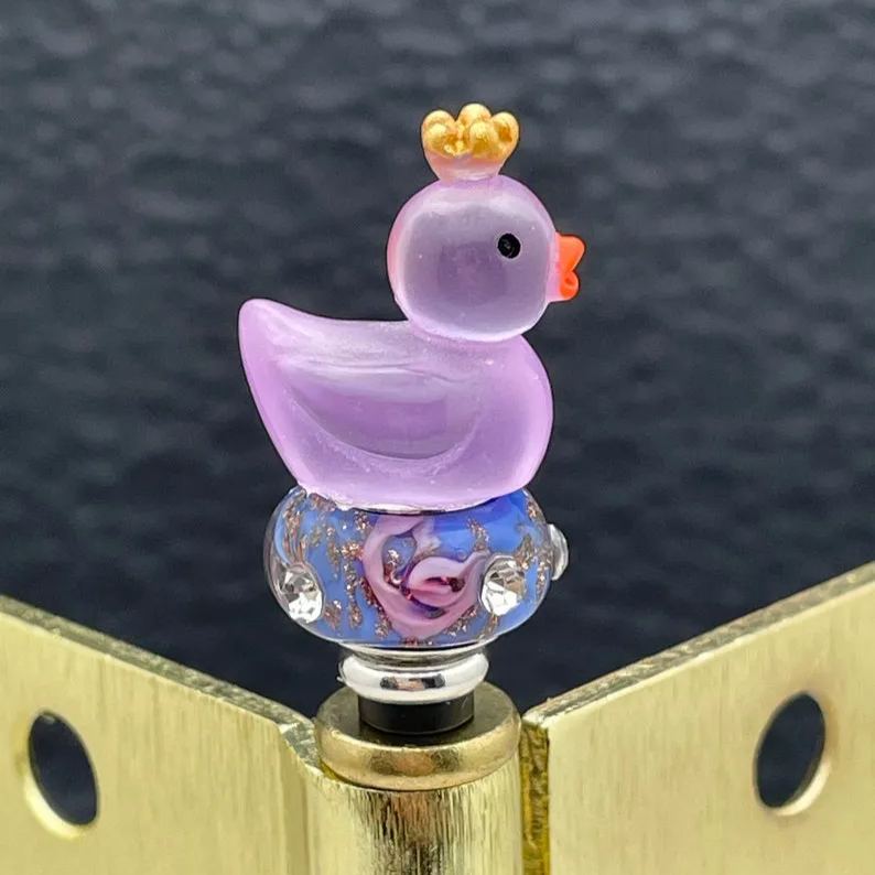 Magnetic Glitter Duck Hinge Topper