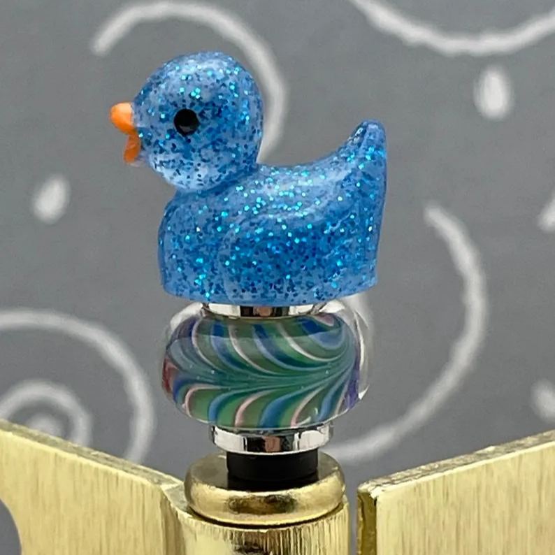 Magnetic Glitter Duck Hinge Topper