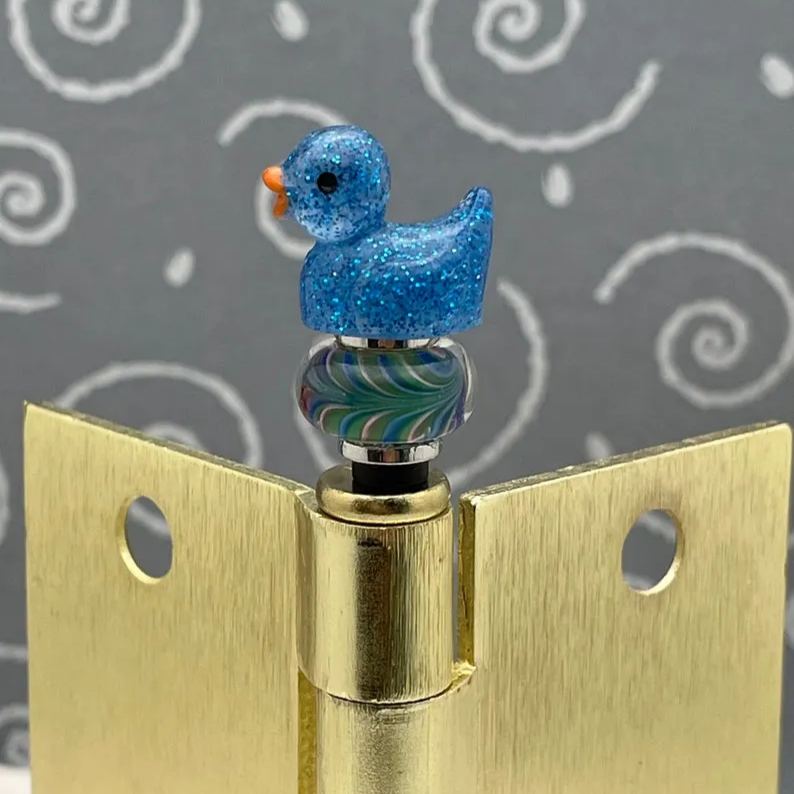 Magnetic Glitter Duck Hinge Topper