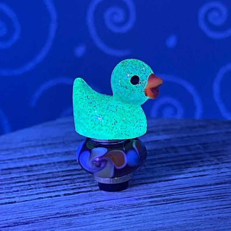 Magnetic Glitter Duck Hinge Topper