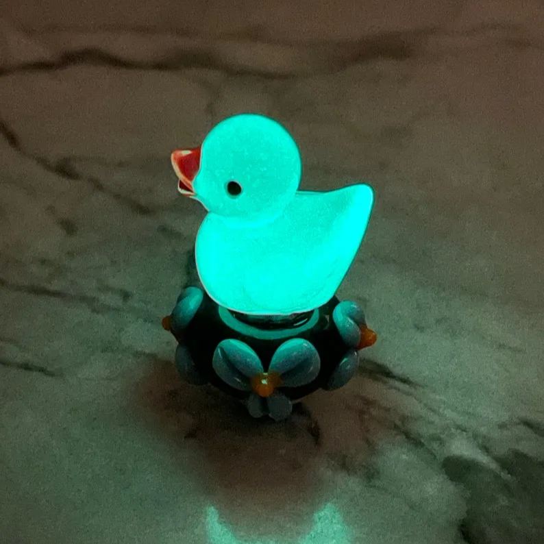 Magnetic Glitter Duck Hinge Topper
