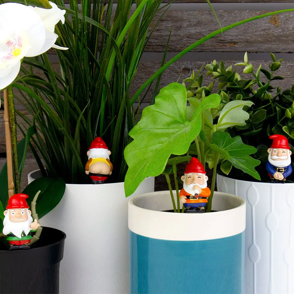 ✨Hot Sale 50% Off - Mini Plant Pot Naughty Gnomes (A Set Of 4)