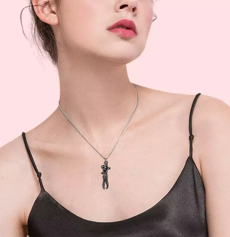 ✨ Dancing Couple Necklace - A Unique Elegant Gift ✨
