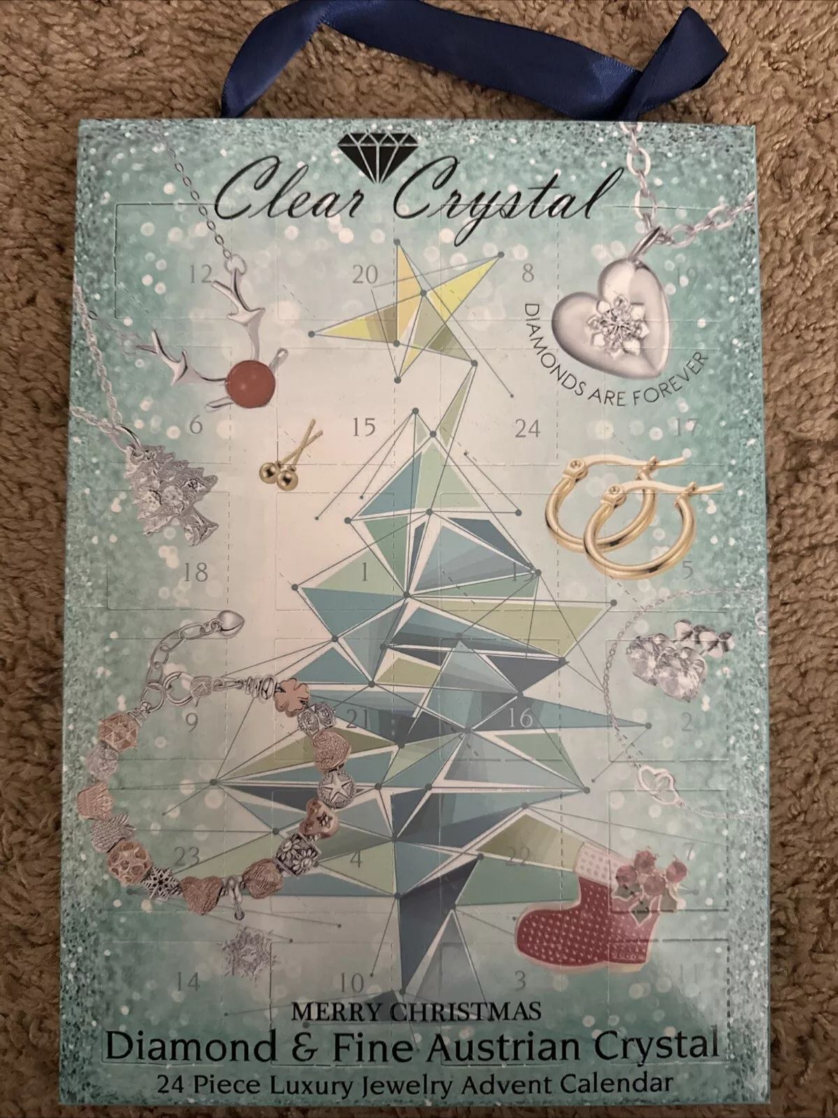 ✨24 Pcs Women's Jewelry Advent Calendar 2024 Christmas🎄