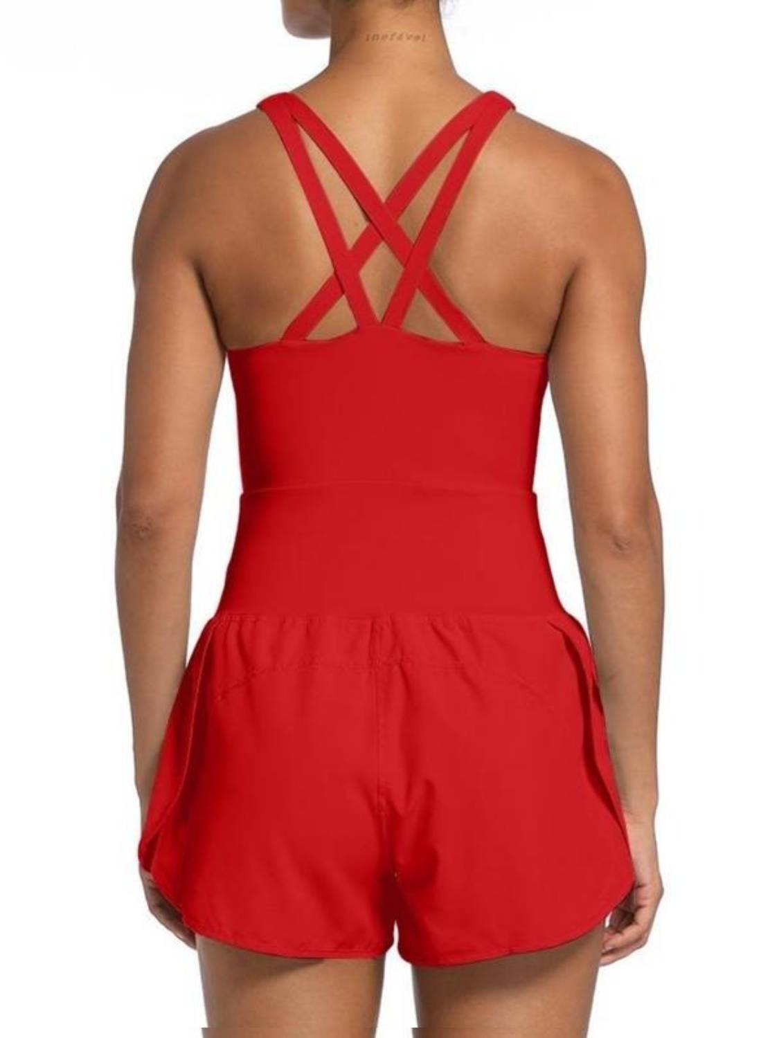Women's Workout Jumpsuits Rompers With Padded Bras And Attached Liner