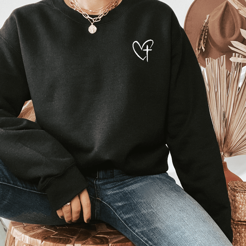 Jesus Has My Back Sweatshirt (BUY 2 FREE SHIPPING)