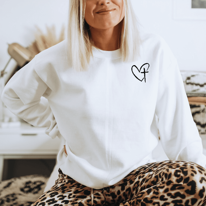 Jesus Has My Back Sweatshirt (BUY 2 FREE SHIPPING)