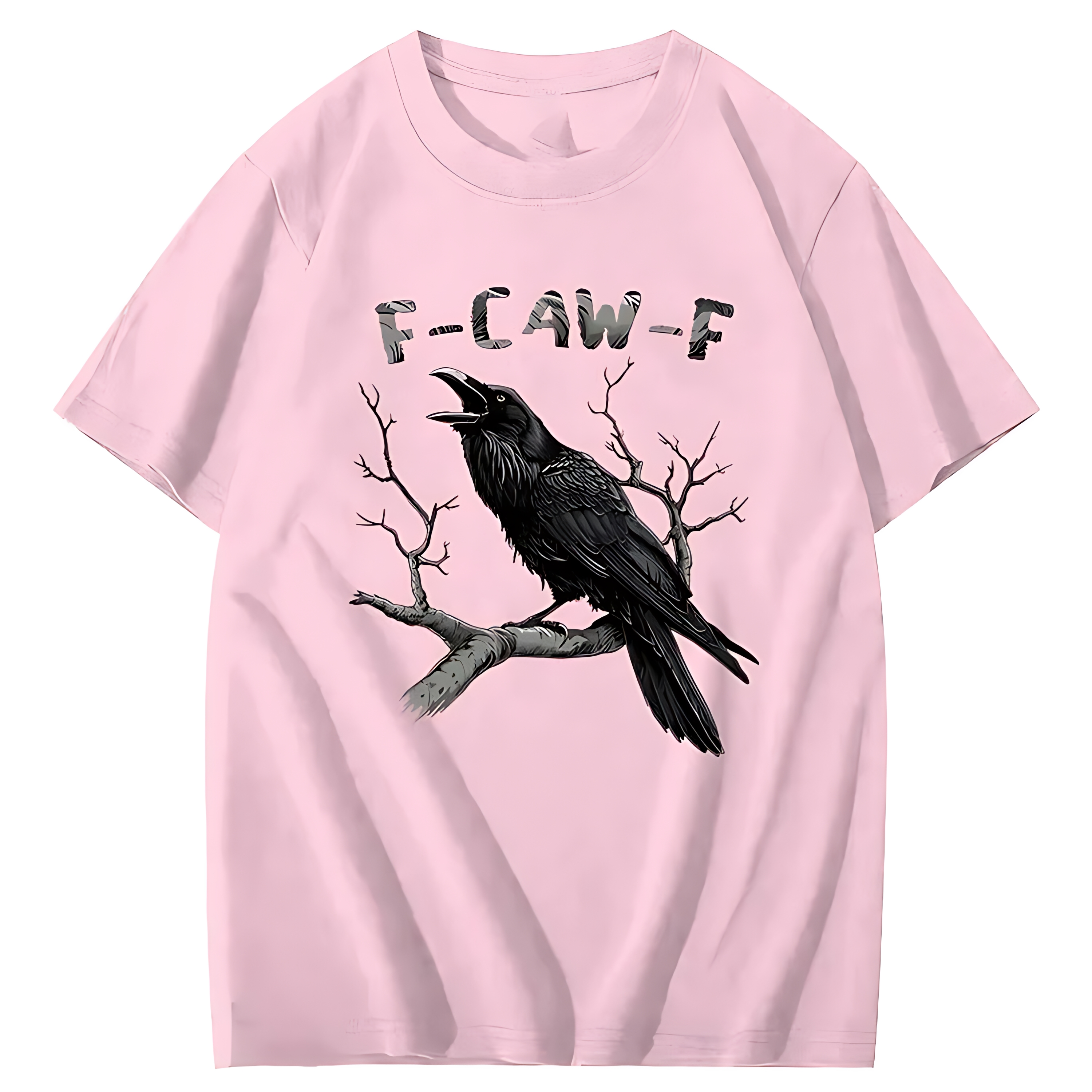 Funny F-Caw-F Crow T-Shirt