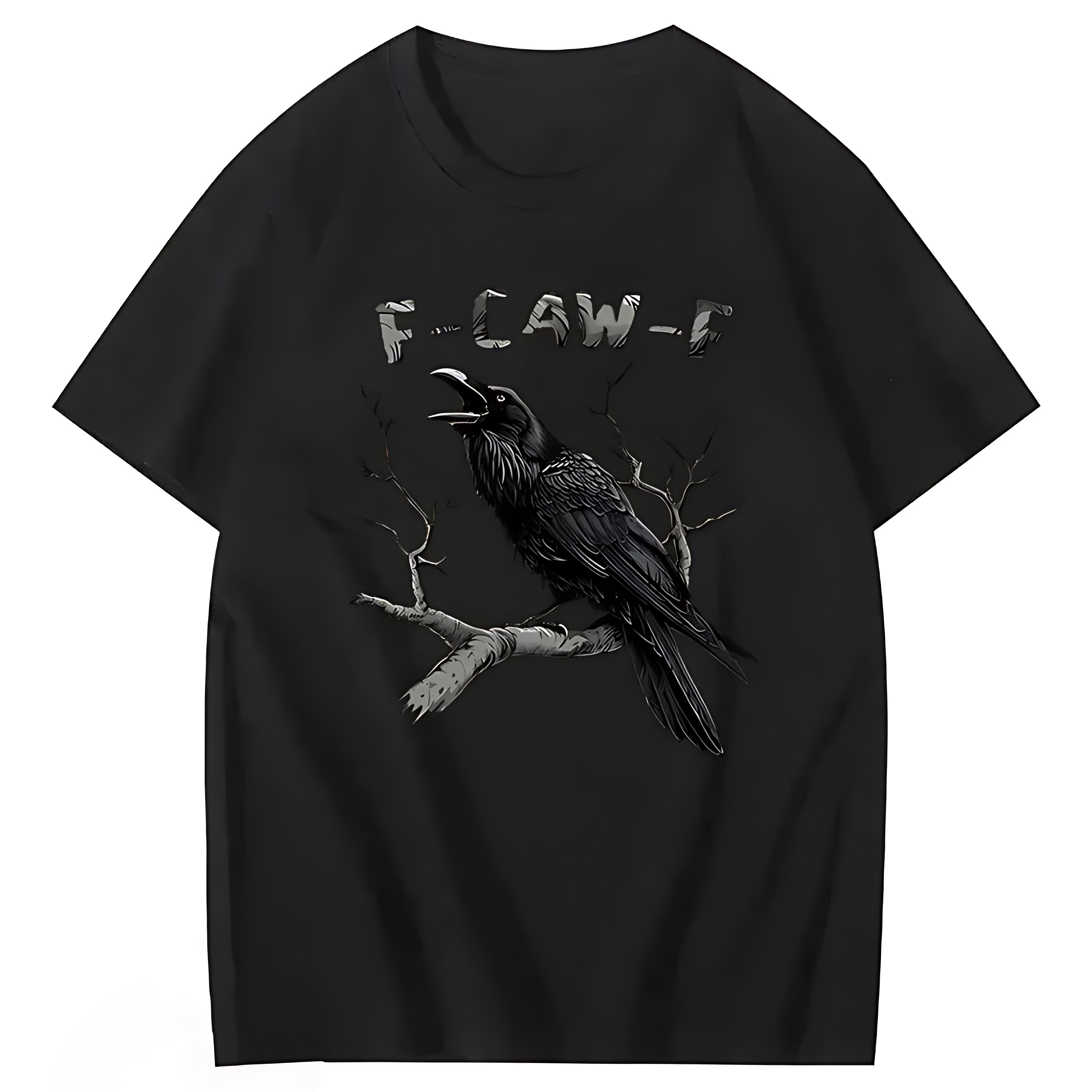Funny F-Caw-F Crow T-Shirt