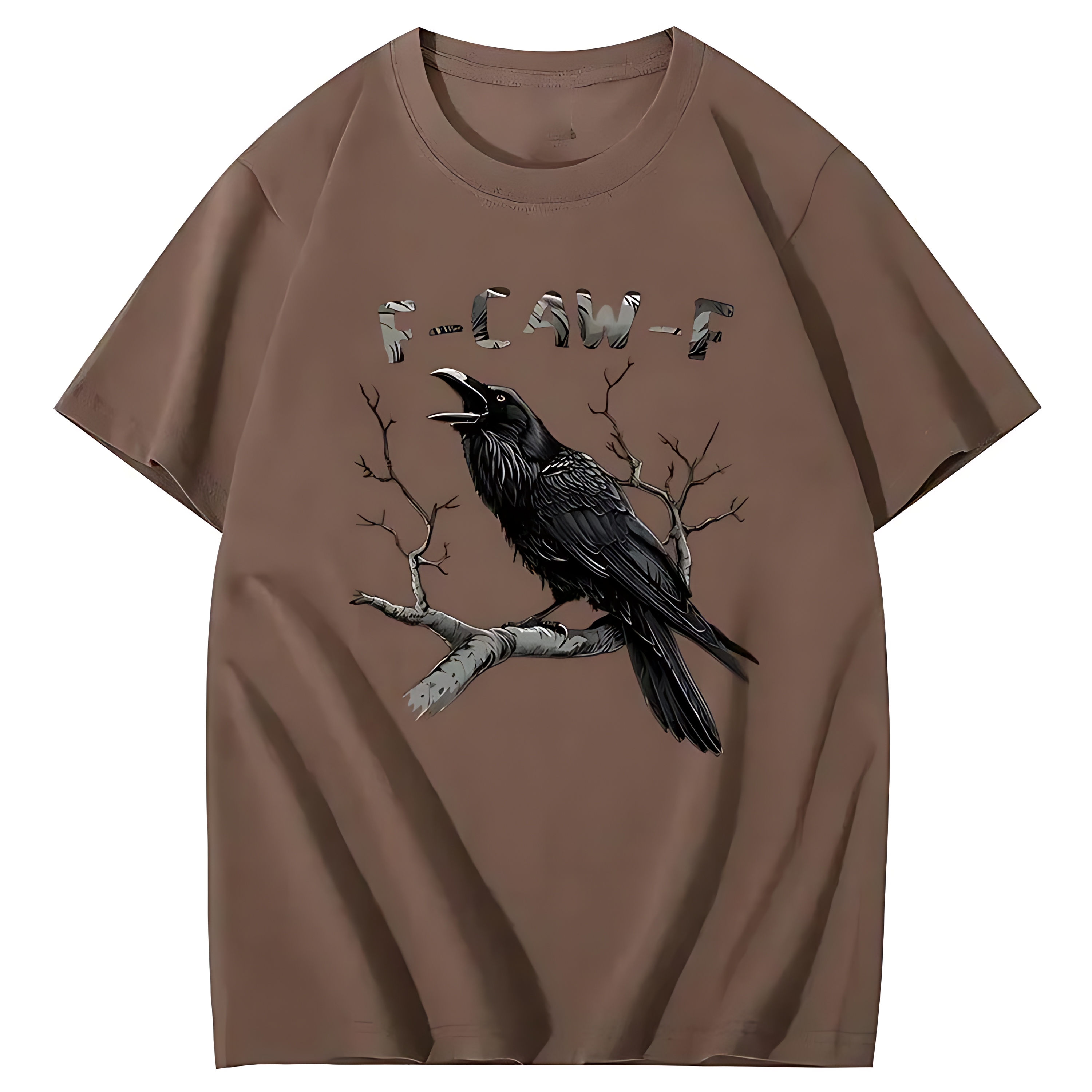 Funny F-Caw-F Crow T-Shirt