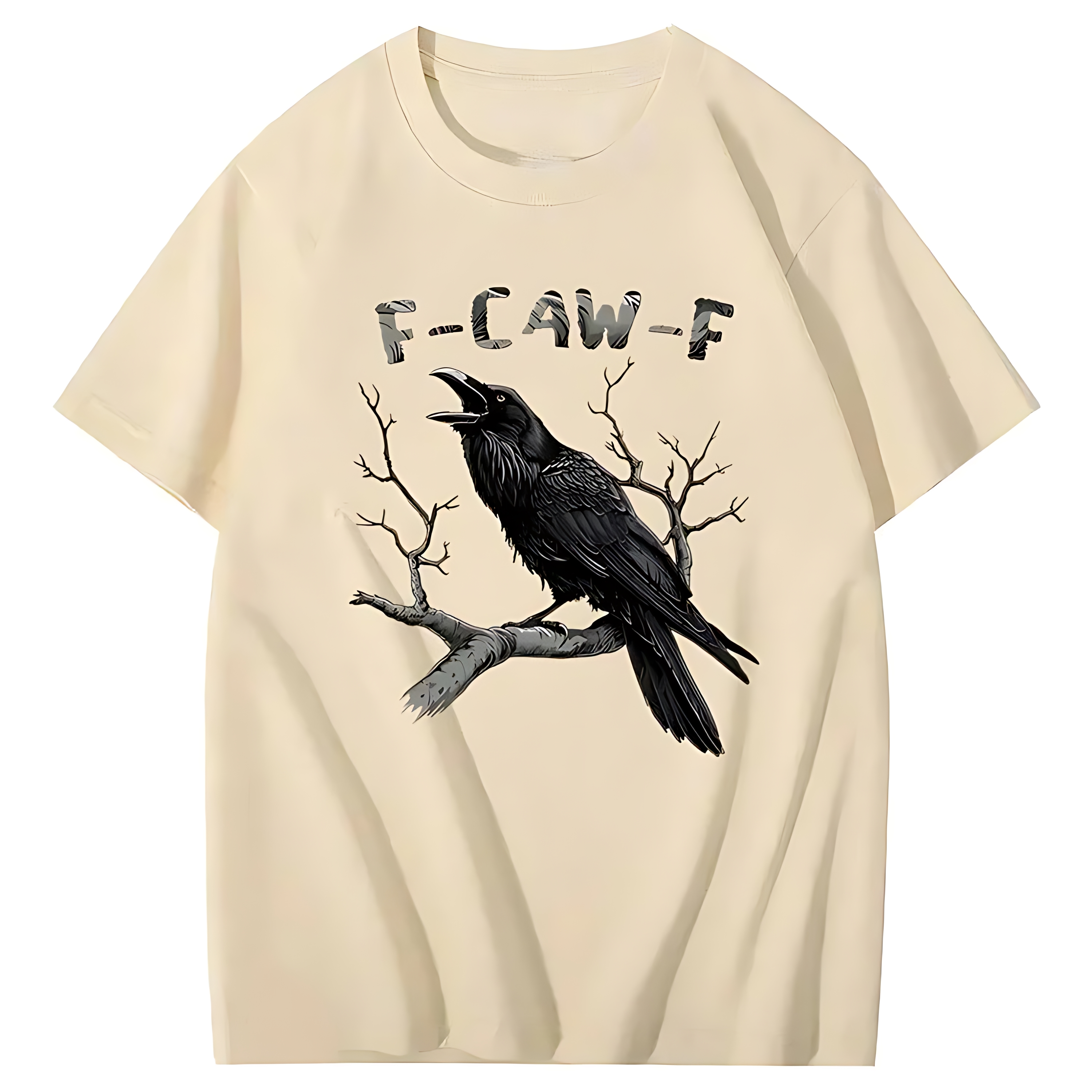 Funny F-Caw-F Crow T-Shirt