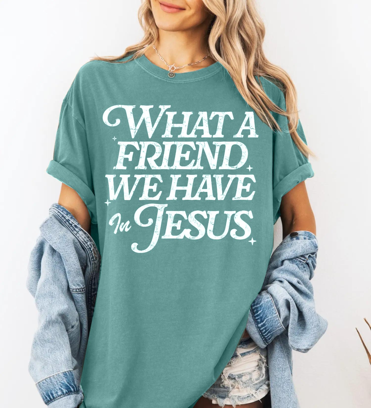 "What A Friend We Have In Jesus" Faith T-Shirt