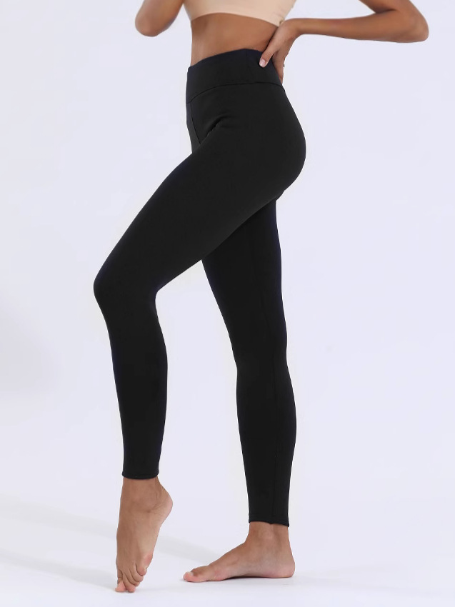 Women's Thermal Warm Elastic High Waist Fleece Lined Leggings