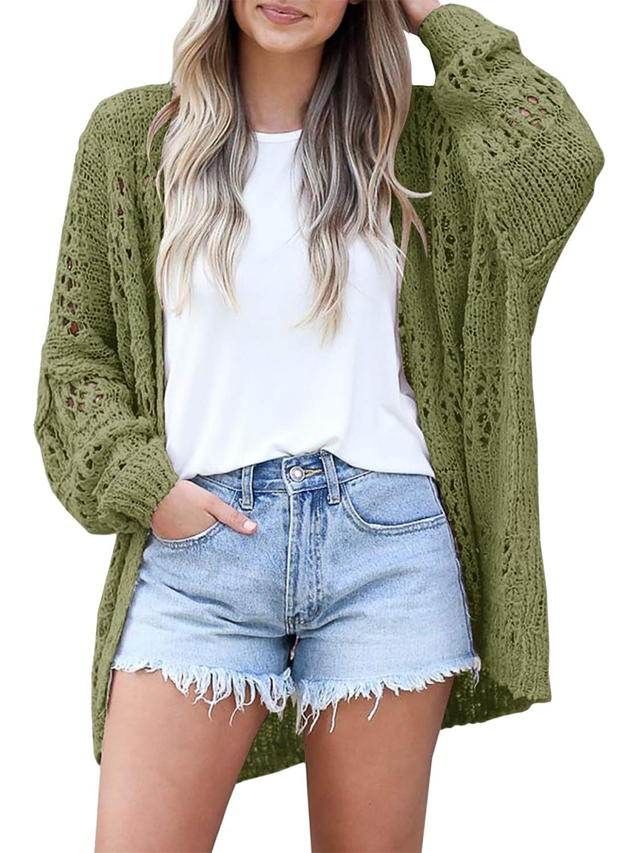 HOT SALE Women Spring Netted Crochet Cardigans Sweaters(Buy 2 Free Shipping)