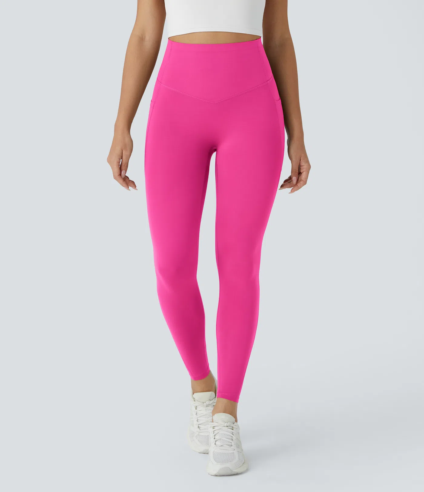 High Waisted Butt Lifting Tummy Control Side Pocket Leggings(Buy 2 Free Shipping)