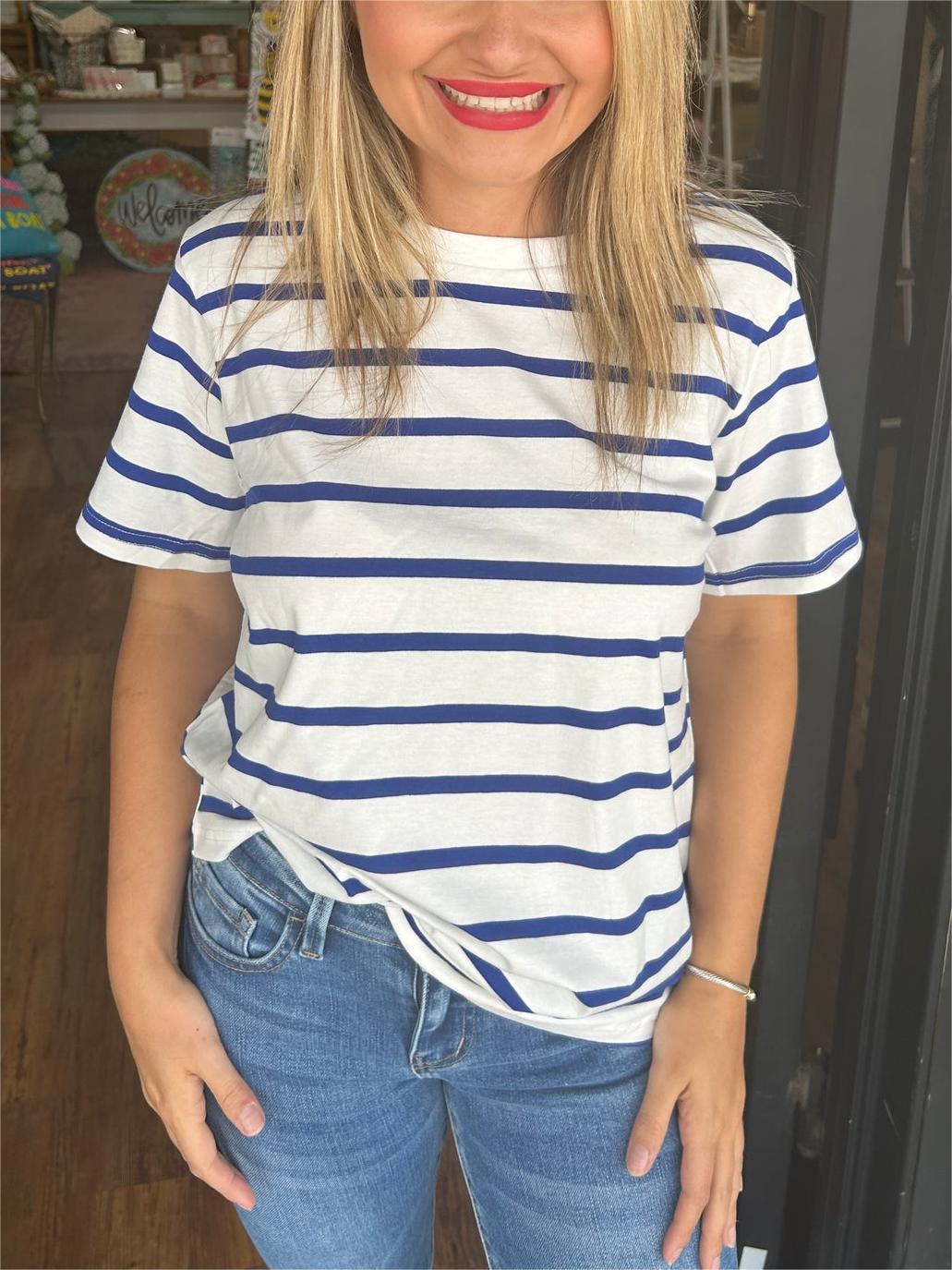 Women's Casual Striped Tee (Buy 2 Free Shipping)