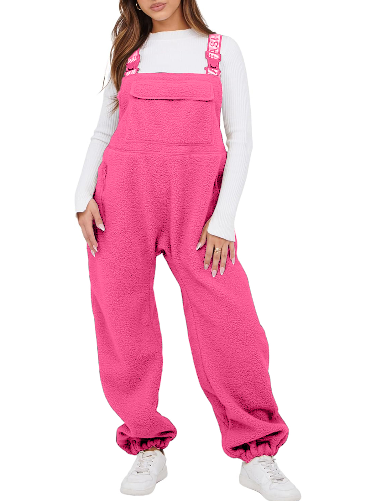 Women's Fleece Warm Winter Casual Loose Jumpsuits (Buy 2 Free Shipping)