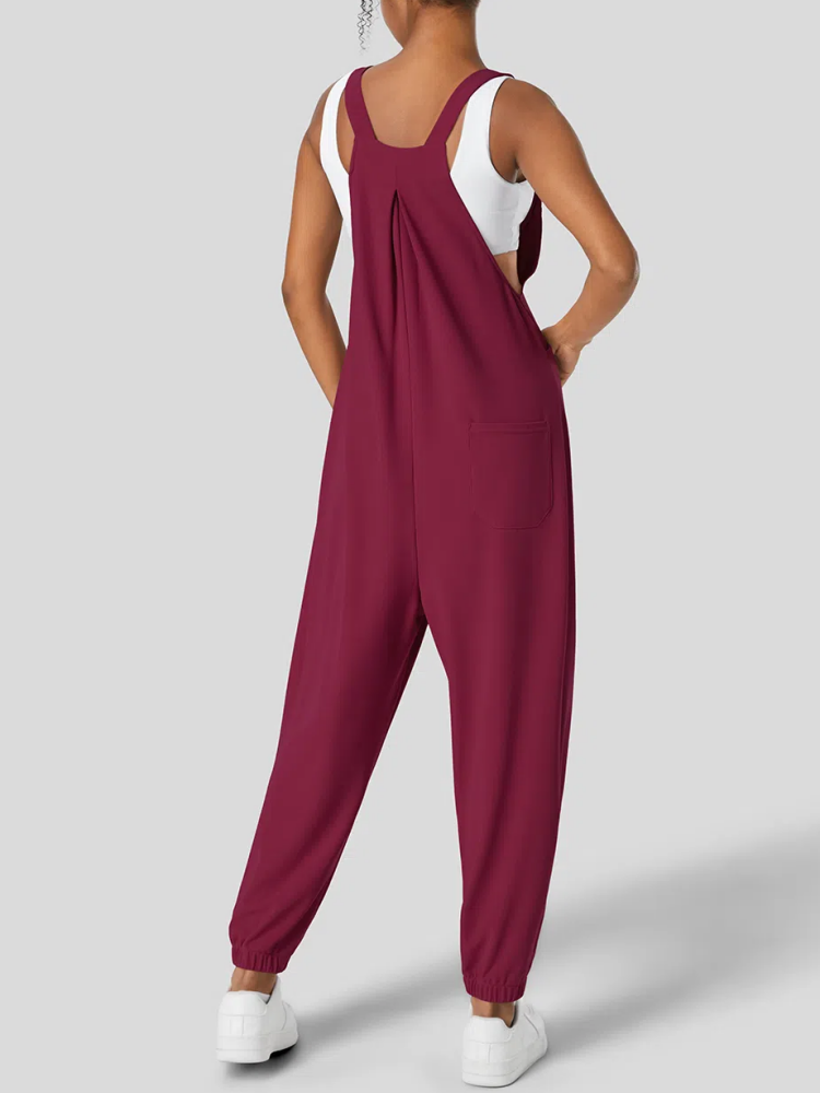 Adjustable Strap Button Multiple Pockets Casual Overalls (Buy 2 Free Shipping)