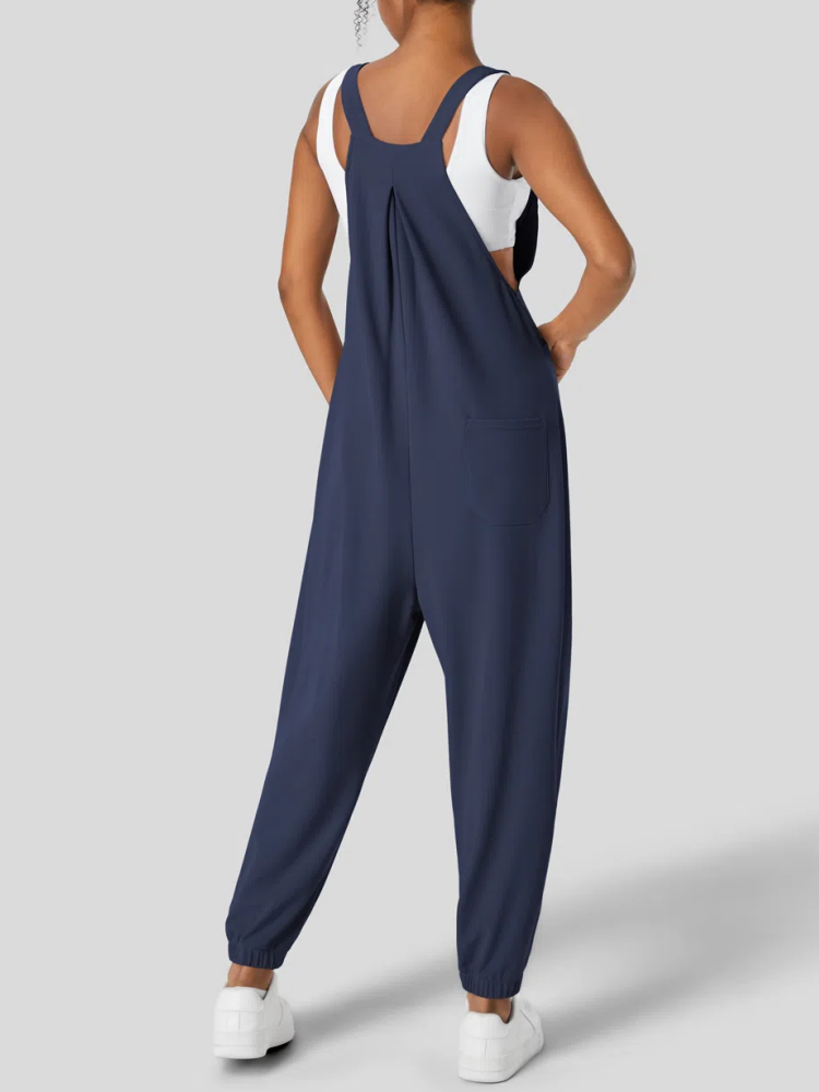 Adjustable Strap Button Multiple Pockets Casual Overalls (Buy 2 Free Shipping)
