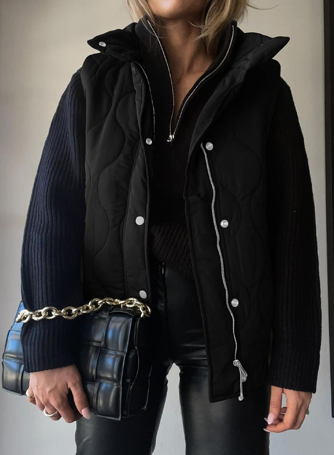 Women's Lightweight Quilted Stand Collar Sleeveless Jackets (buy 2 free shipping)