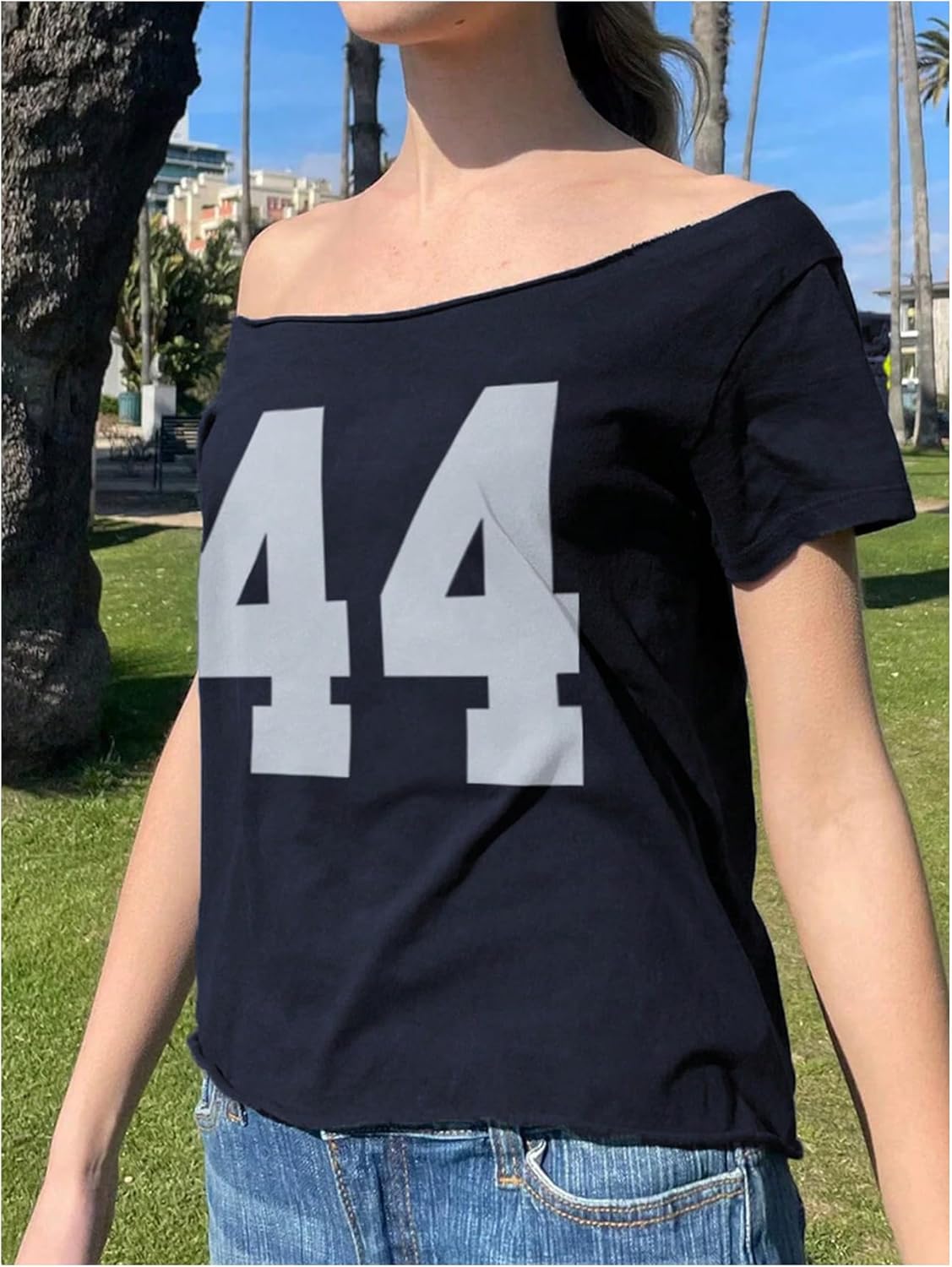 Women's Off-the-shoulder Short Sleeve T-Shirt (BUY 3 FREE SHIPPING)