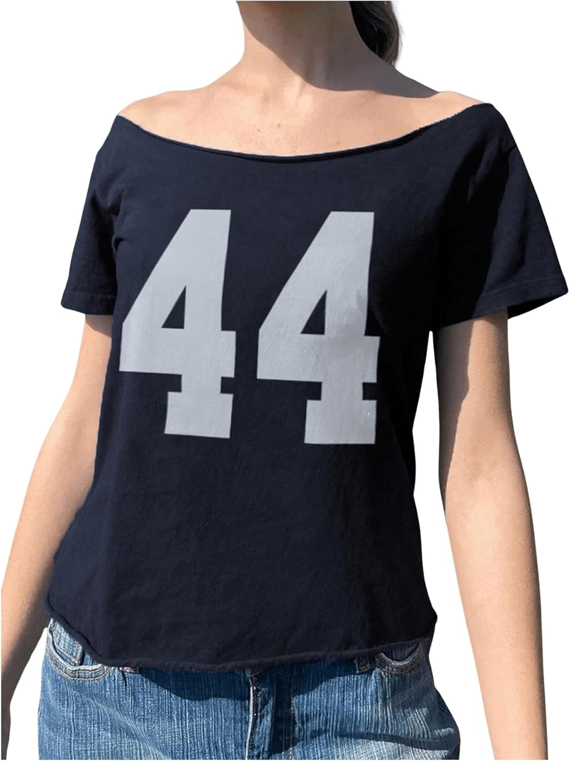 Women's Off-the-shoulder Short Sleeve T-Shirt (BUY 3 FREE SHIPPING)