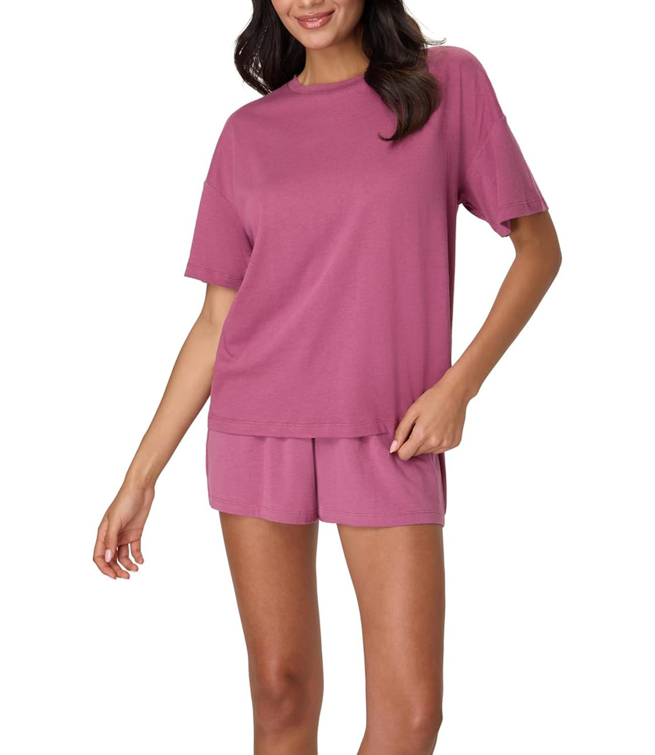 Women's SuperSoft Comfywear Boxy T-Shirt & Sleep shorts (buy 2 free shipping)